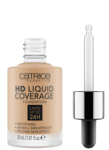 Catrice HD Liquid Coverage Foundation 032 Nude Beige 30ml
